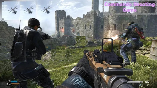 Commando Mission Games Offline截图2