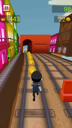 Subway Train Runner 3D截图1