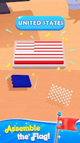 Drop Fit: World Flag Puzzle截图5