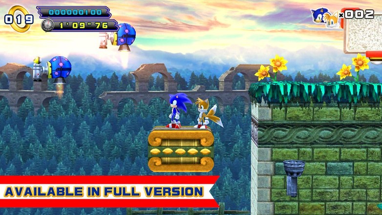 Sonic 4 Episode II LITE截图1