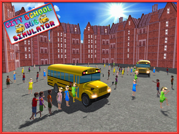 City School Bus Simulator 3D截图4