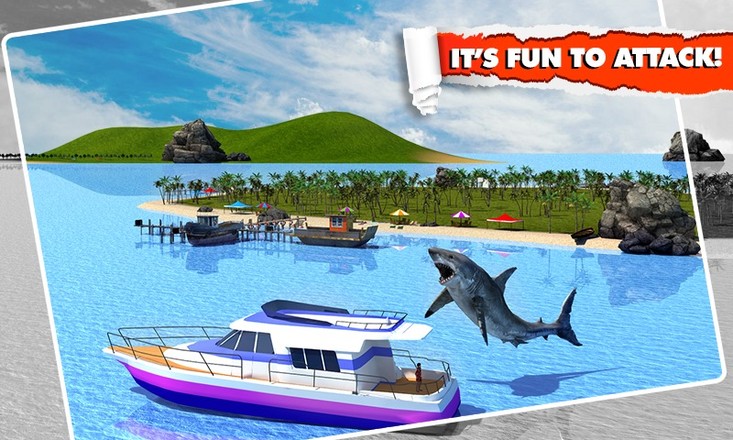愤怒的鲨鱼模拟3D截图9