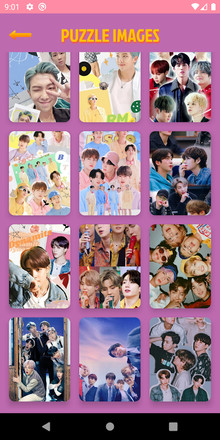 BTS Jigsaw Puzzle Game截图5