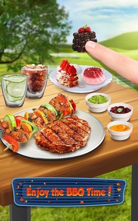 BBQ Kitchen Grill Cooking Game截图2