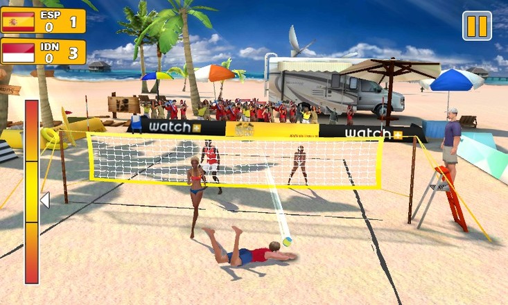 沙灘排球3D截图4