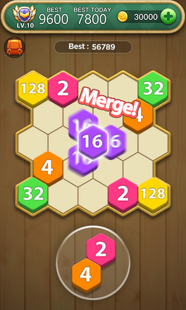 Hexa Block Puzzle - Merge Puzzle截图6