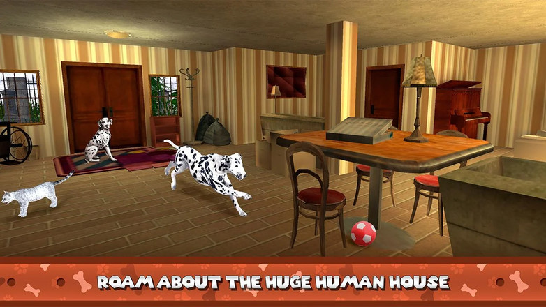 My Dalmatian Dog Sim - Home Pet Life截图4