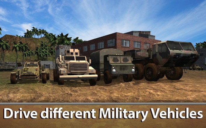 Army Truck Offroad Simulator截图1