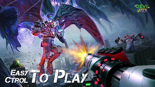 Devil War: 3D Shooting Game截图3