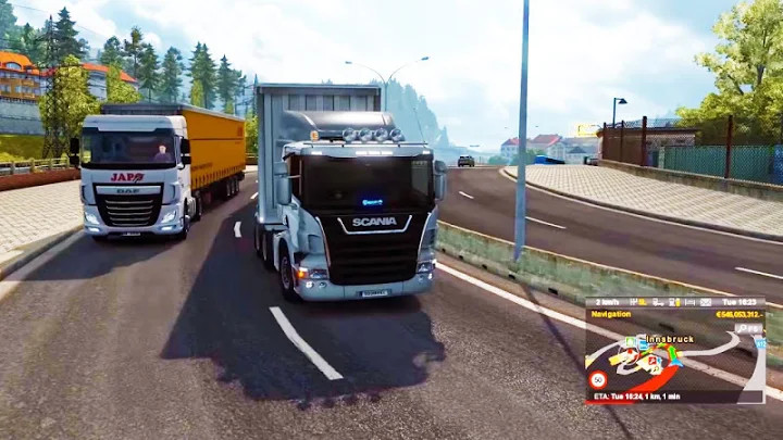Lorry Truck Simulator:Real Mobile Truck Transport截图5