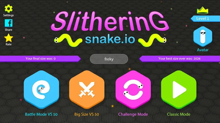 Slithering Snake.io截图7