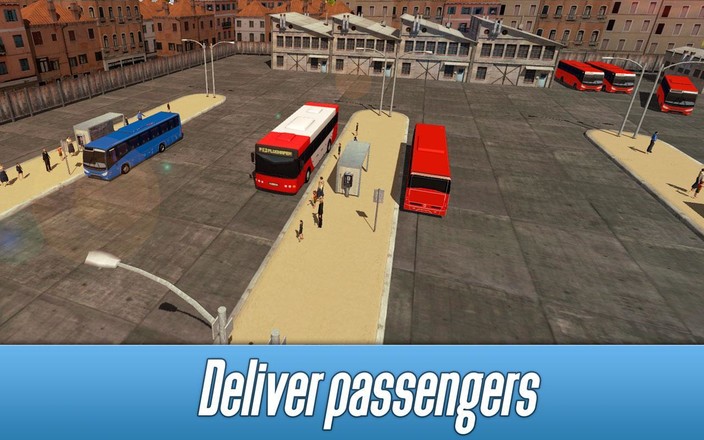 欧洲巴士模拟器3D截图3