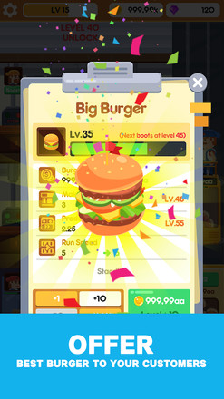 Idle Burger Factory - Tycoon Empire Game截图3