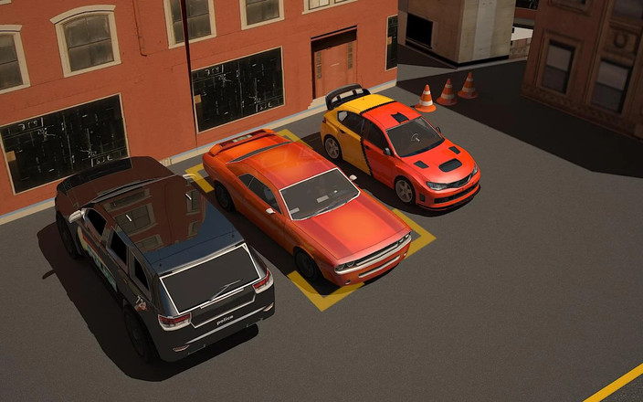 汽车驾驶学校停车场3D截图4