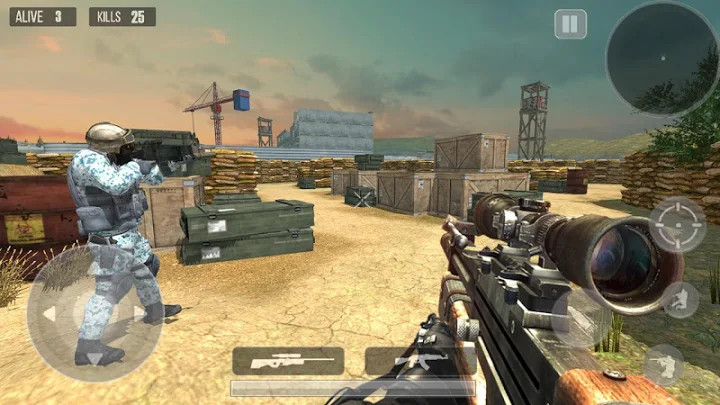 SWAT Sniper 3D 2019: Free Shooting Game截图3