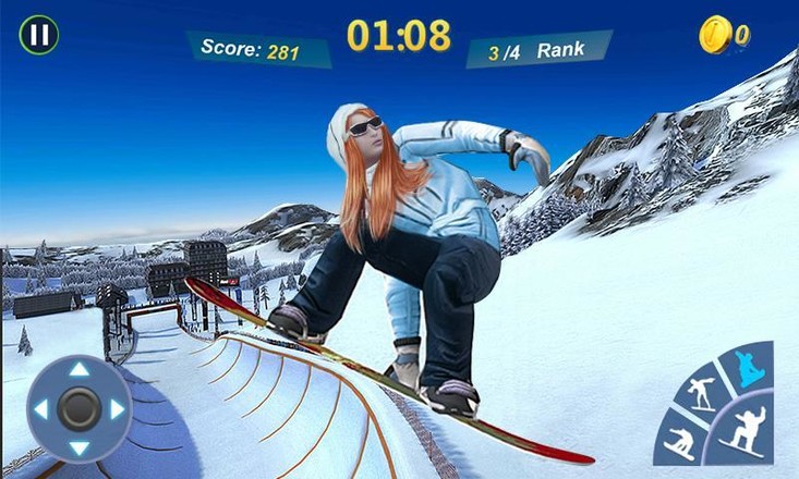 滑雪大師3D - Snowboard Master截图4