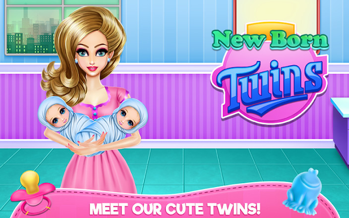 New Born Twins Caring截图1