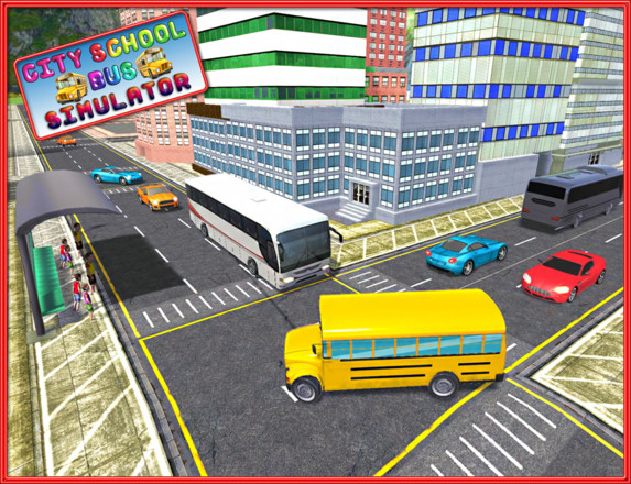 City School Bus Simulator 3D截图3