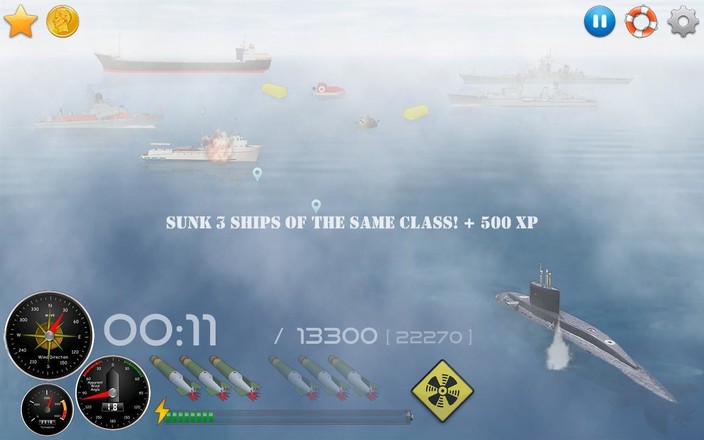 Silent Submarine 2HD Simulator截图2