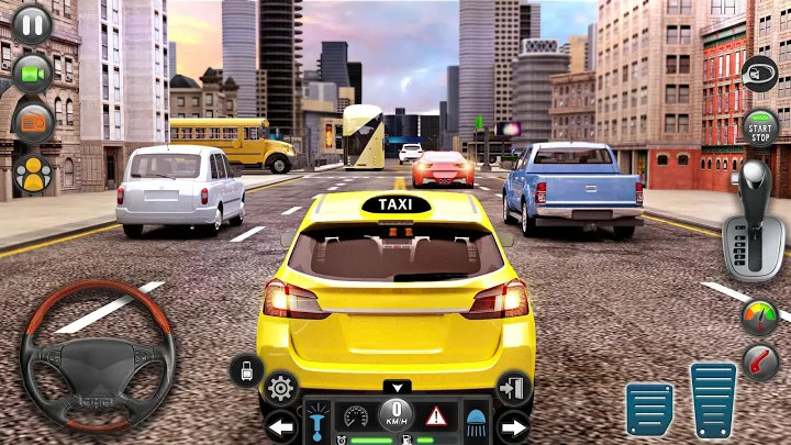 驾驶 出租车 市 汽车 游戏 市 出租车 司机 游戏截图2