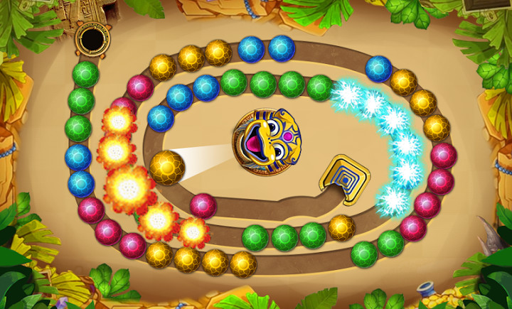 Epic quest - Marble lines - Marbles shooter截图2