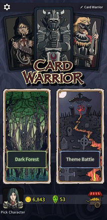 Card Warrior: Deck Building RPG截图5