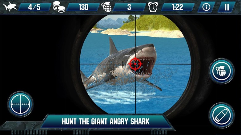 鲸鲨狙击猎人3D截图3