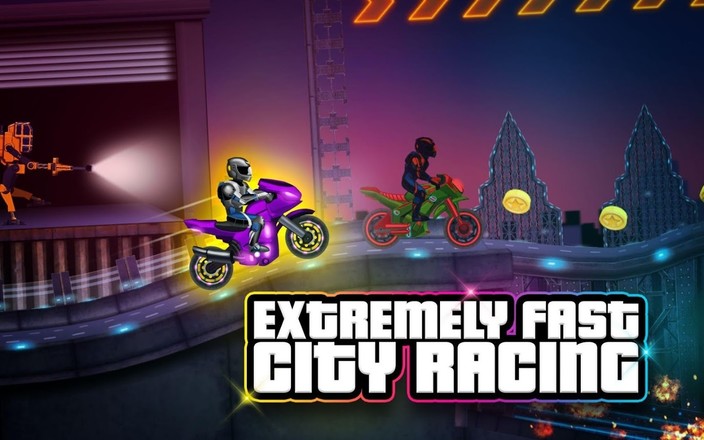 Bike Race: Speed Racer Of Night City截图7