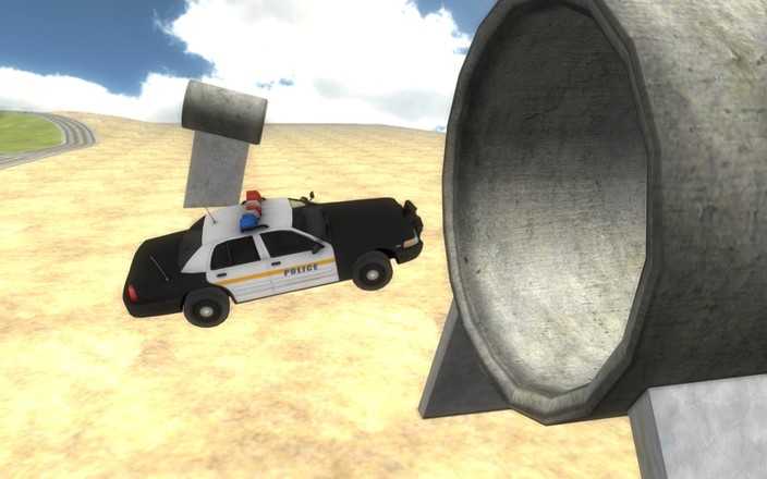 Fast Police Car Driving 3D截图7