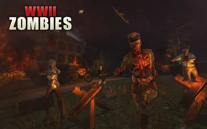 WWII Zombies Survival - World War Horror Story截图1