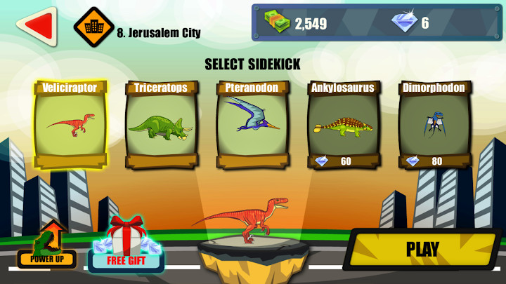 Jurassic Dinosaur: City rampage截图1