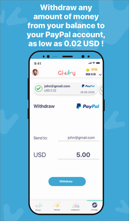 Earn money for Free with Givvy!截图4