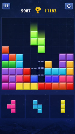 拼图游戏-免费的经典方块益智游戏（Block Puzzle 2021）截图1