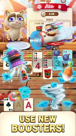 Solitaire Pets - Fun Card Game截图6