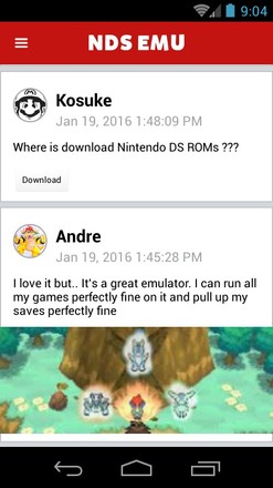 NDS Emulator (Nitendo DS)截图5