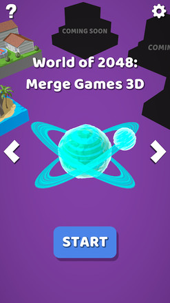 World of 2048: Merge Games 3D截图2