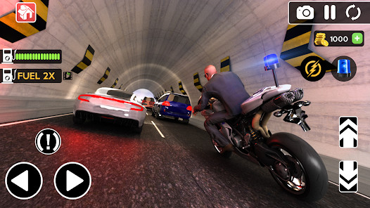 Police Motorbike Traffic Rider截图3