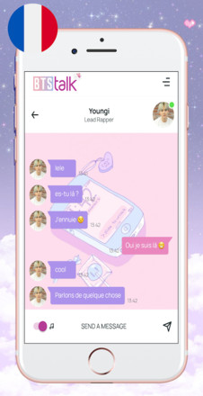 BTS Chat! Messenger (simulator)截图2