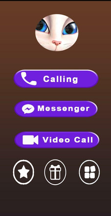Angela’s ? talking & Video Call + Chat Simulator截图1