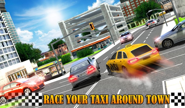 Modern Taxi Driving 3D截图4