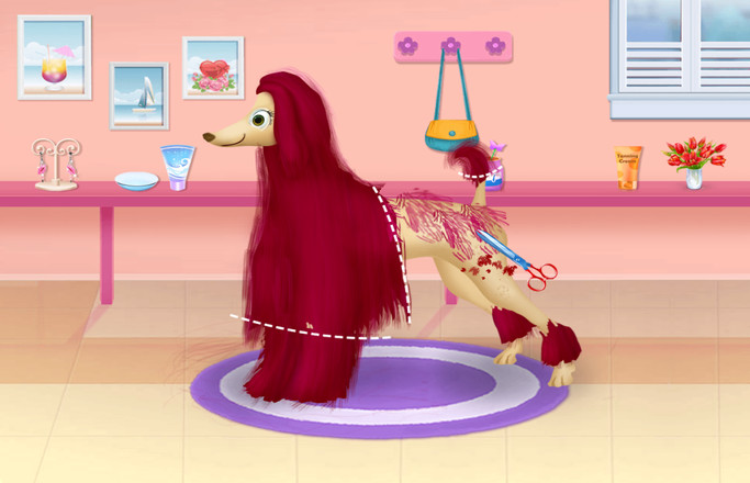 美发沙龙动物 游戏为孩子们截图2