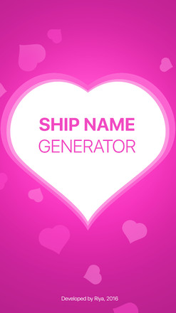 Fandom Ship Names Generator: Fluff and Fun截图1