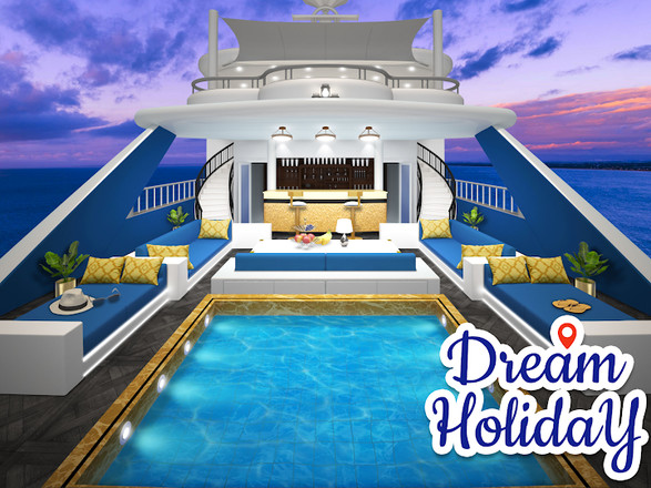 Dream Holiday - Travel home design game截图1