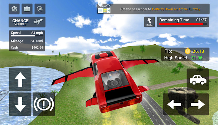 Flying Car Transport Simulator截图5