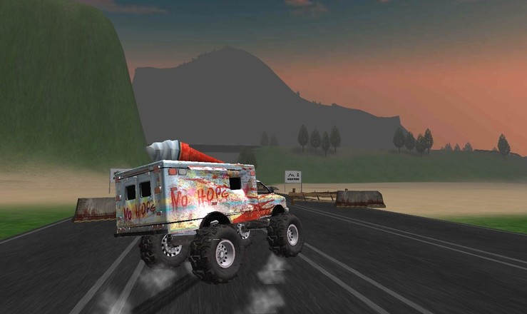 Truck Driving Zombie Road Kill截图8