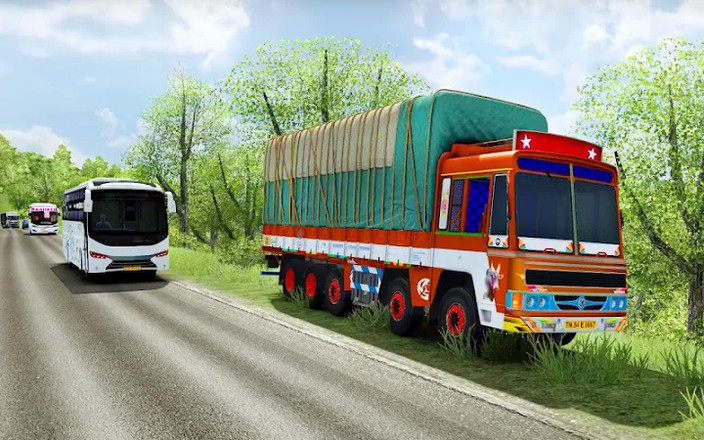 Cargo Truck Driving Games 3d截图3