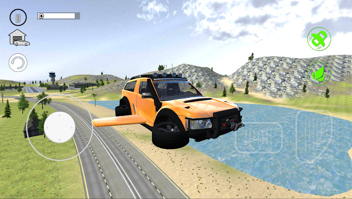 Flying Car City 3D截图1