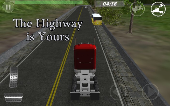 Big Red Truck: 3D Driving Sim截图5