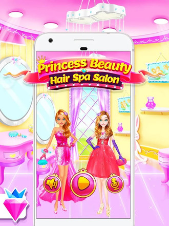 Princess Salon - Dress Up Makeup Game for Girls截图5