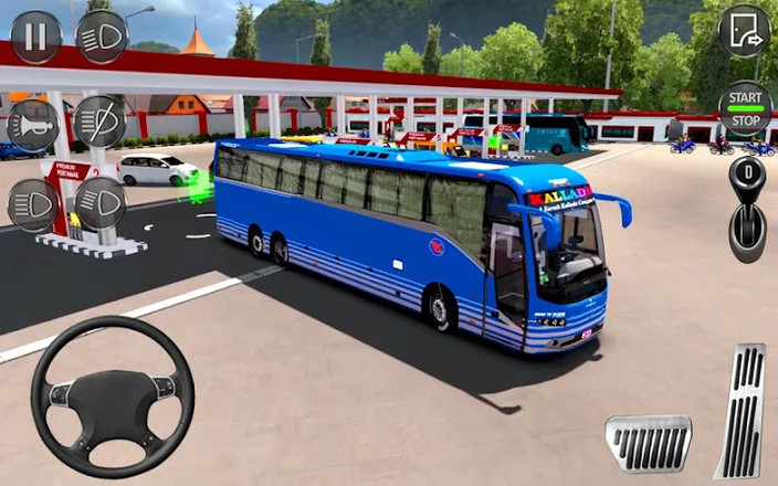 Euro Coach Bus Simulator 2020 : Bus Driving Games截图3